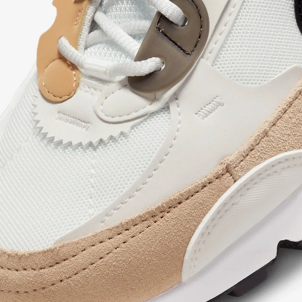 Nike Air Max 90 Futura Phantom/HempSandrift/Black Women's Shoes Size 6.5 - Picture 7 of 15